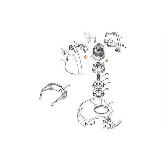 STIHL  Silnik elektryczny 230 V/50 Hz 4815 600 0205